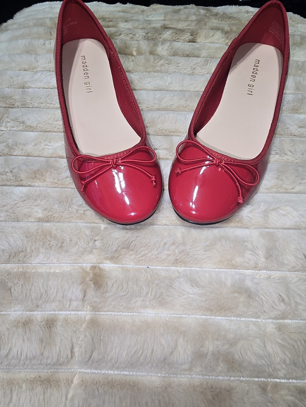 Madden Girl Red Maryjanes